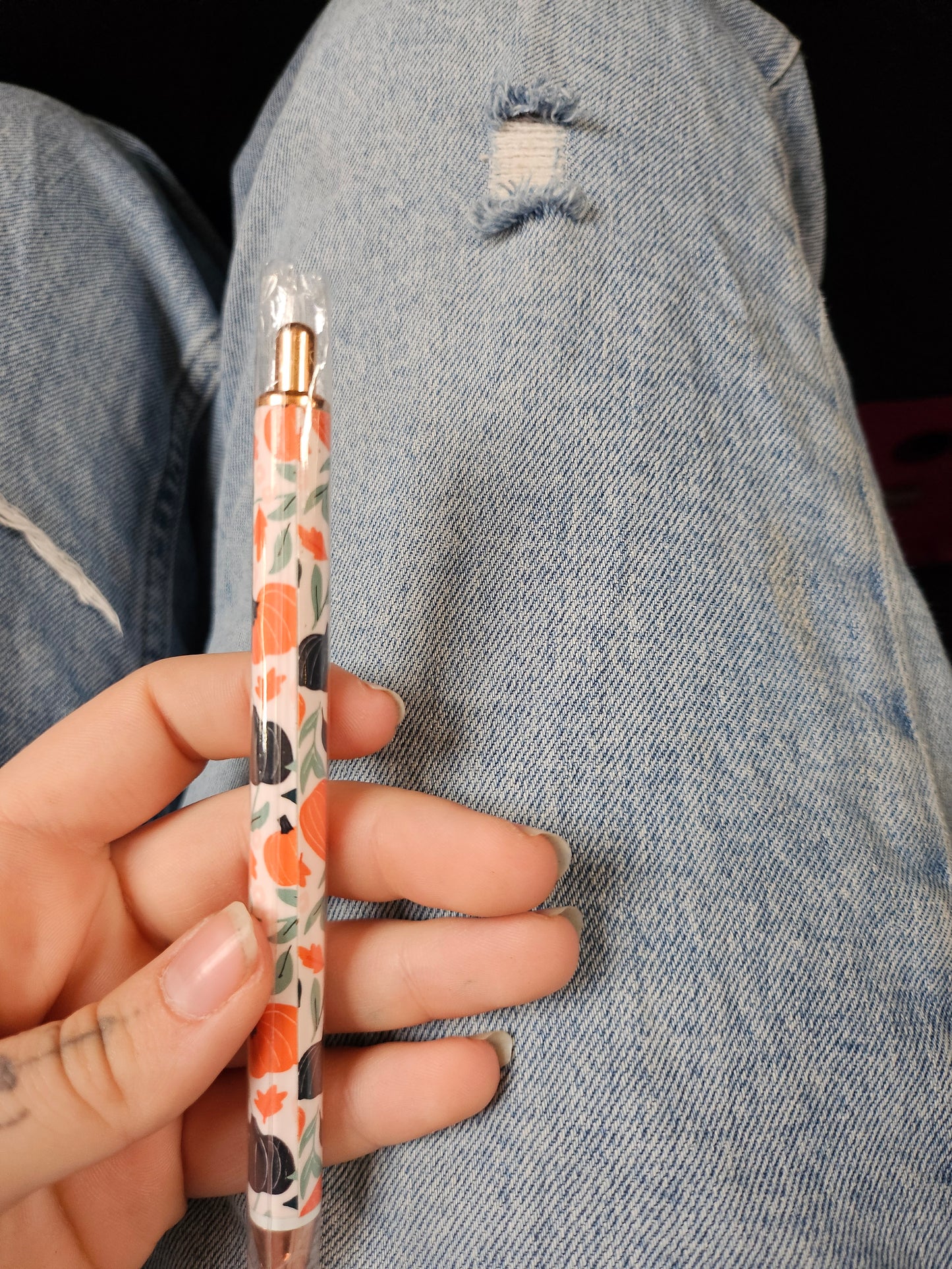 Pumpkin Metal Pen