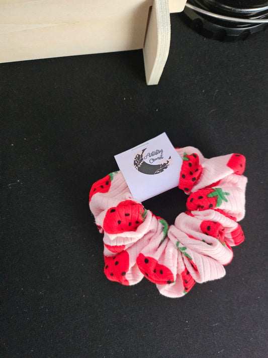 Strawberry Scrunchie