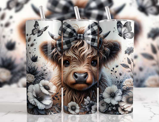 Highland Cow 20oz Tumbler