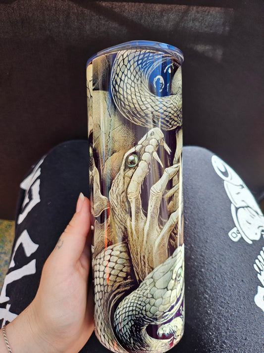 Skull & Snake Tumbler